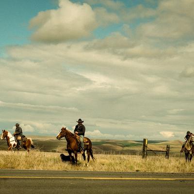 Riders on rangeland